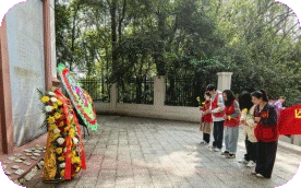 太白园街道:戴家弄社区开展“清明寄哀思,英烈永铭记”缅怀祭扫活动