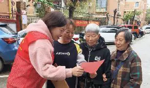 周路口街道:广场社区开展清明节安全文明祭扫宣传活动