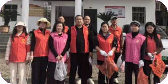 【我们的节日·清明】湘湖镇进坑村开展“清明清扫护家园 文明实践树新风”主题活动