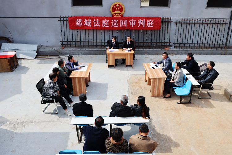 山东郯城法院:进百村、办百案、促治理