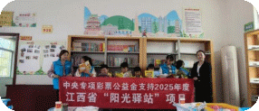 湘湖镇洞口村阳光驿站开展“书香润童心，阅读伴成长”主题活动