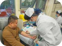 爱心献血 情暖社区  |太白园街道小路园社区开展义务献血志愿活动