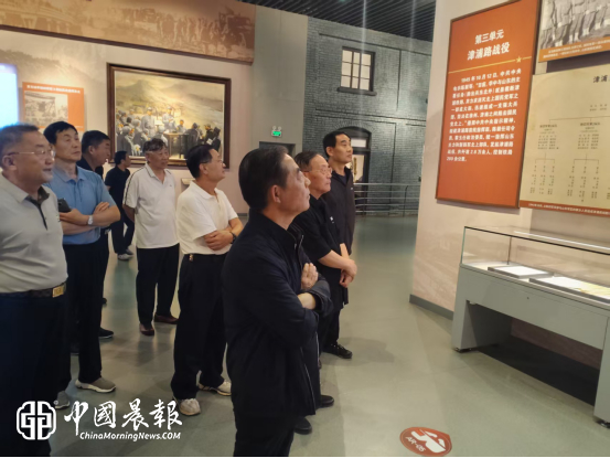 徐州市老促会来临沂市河东区学习考察