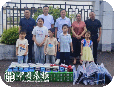 情暖“六一” 与爱同行！湘湖镇商会暖心慰问园区困难儿童
