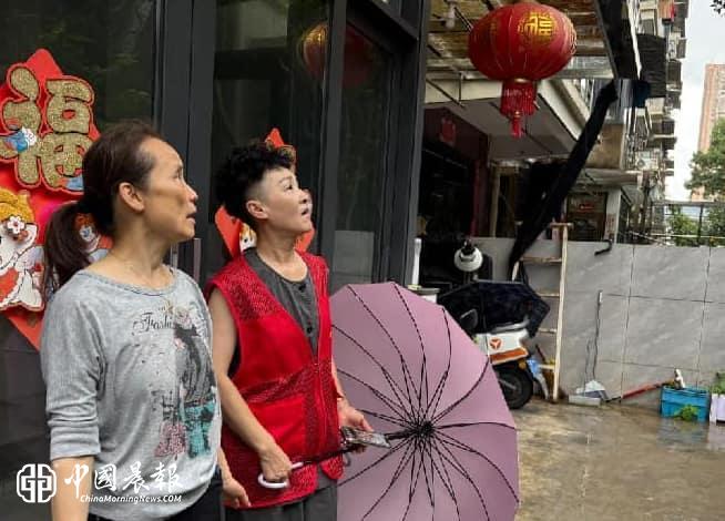 昌河街道梦园社区：防汛不松懈 筑牢假期安全防护网