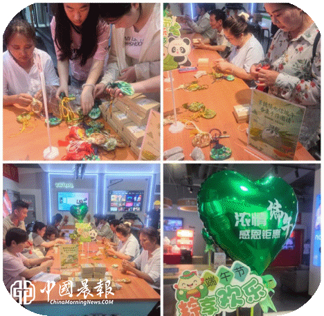 巧手制香囊 浓情迎端午|景德镇电信珠山西路营业厅“爱心翼站”开展端午主题活动