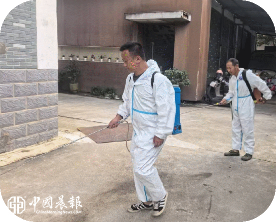 景德镇高新区综合管理局迅速投入灾后消杀工作 景德镇高新区综合管理局迅速投入灾后消杀工作
