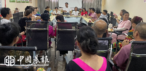周路口街道云锦巷社区：深学细悟党代会精神 基层宣讲暖民心
