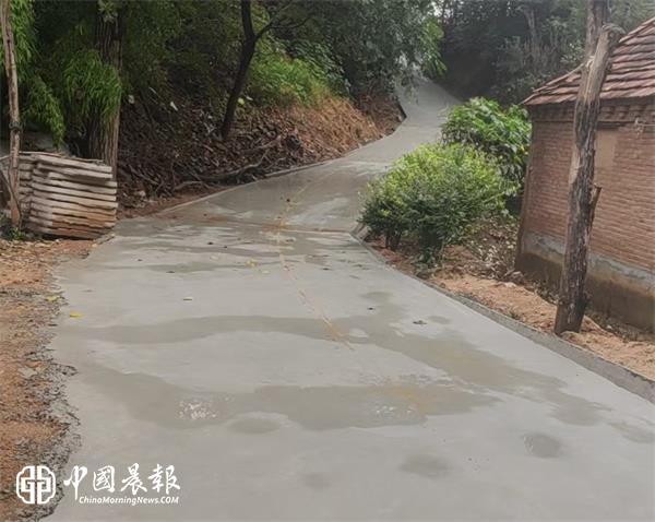 修好百米村路，践行为民服务 ——临朐县柳山镇大田庄村 “户户通” 最后一百米竣工