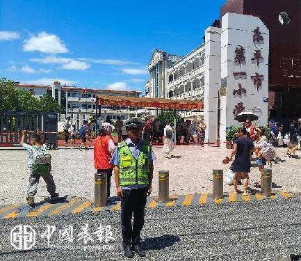 乐平公安交管全力护航秋季开学 乐平公安交管全力护航秋季开学