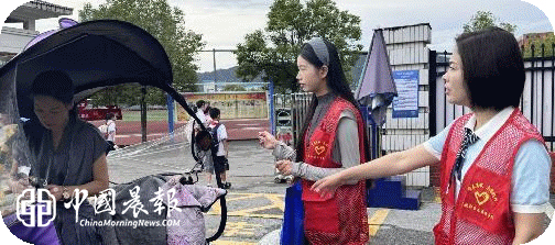 昌河街道昌盛社区：法治护航开学季   联合共治平安行