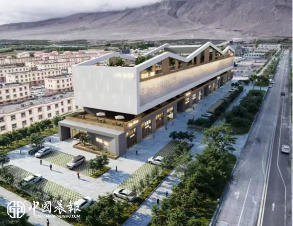 喜讯！塔县昆仑·星光里商业楼项目今日封顶 助力帕米尔高原城市高质量发展