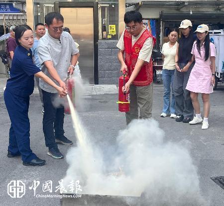 ​昌河街道昌盛社区开展消防安全知识培训暨消防演练活动