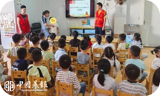 昌河街道梦园社区开展《未成年人保护法》普法护童活动