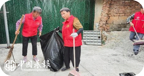喜迎双节 洁净家园｜西郊街道金鱼山社区开展环境整治行动