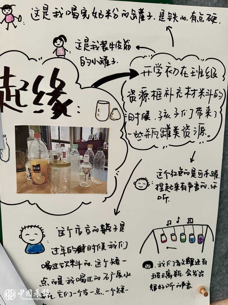 玩转瓶罐小世界：杭州市钱新幼儿园的资源架上新了